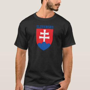 Camiseta Escudo de Eslovaquia