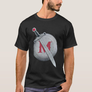 Camiseta Escudo de espadas de Redwall de Martin El Guerrero