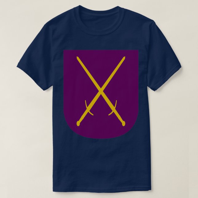 Camiseta Escudo de espadas IV T (Diseño del anverso)