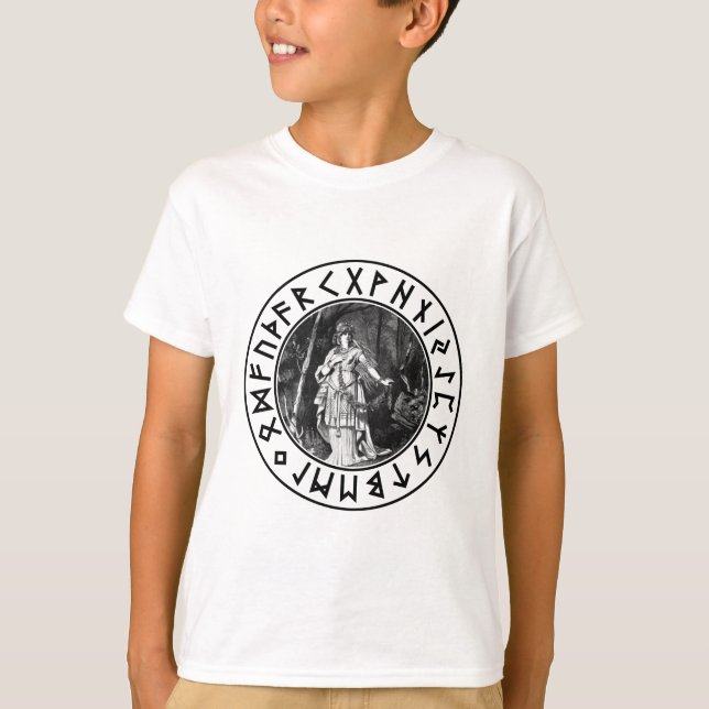 Camiseta Escudo de Freya (Anverso)