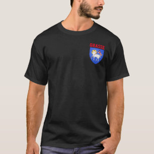 Camiseta Escudo de Grasse - Alpes-Maritimes (FR)