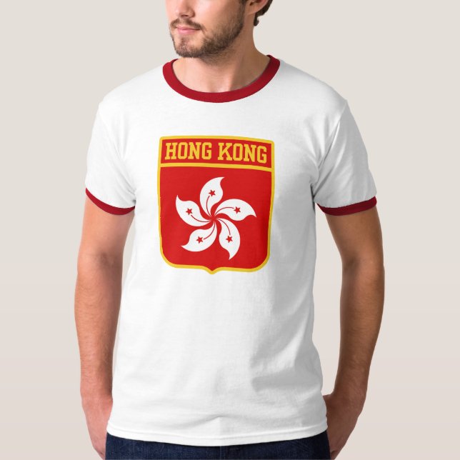 Camiseta Escudo de Hong Kong (Anverso)