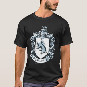 Camiseta Escudo de Hufflepuff Azul