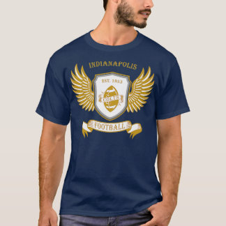 Camiseta Escudo de Indianápolis y estilo de ala