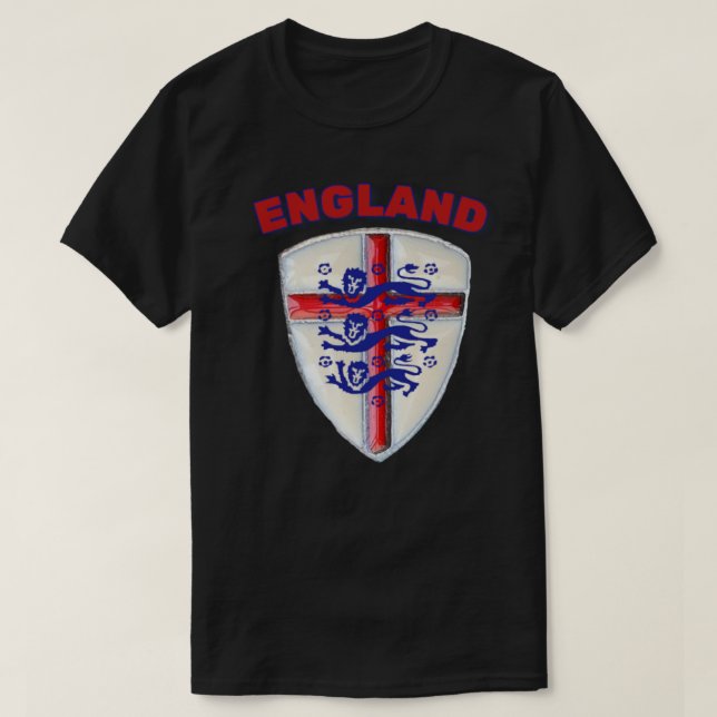 Camiseta Escudo de Inglaterra (Diseño del anverso)