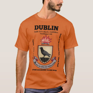 Camiseta Escudo de Irlanda del Condado de Dublín Irlanda re