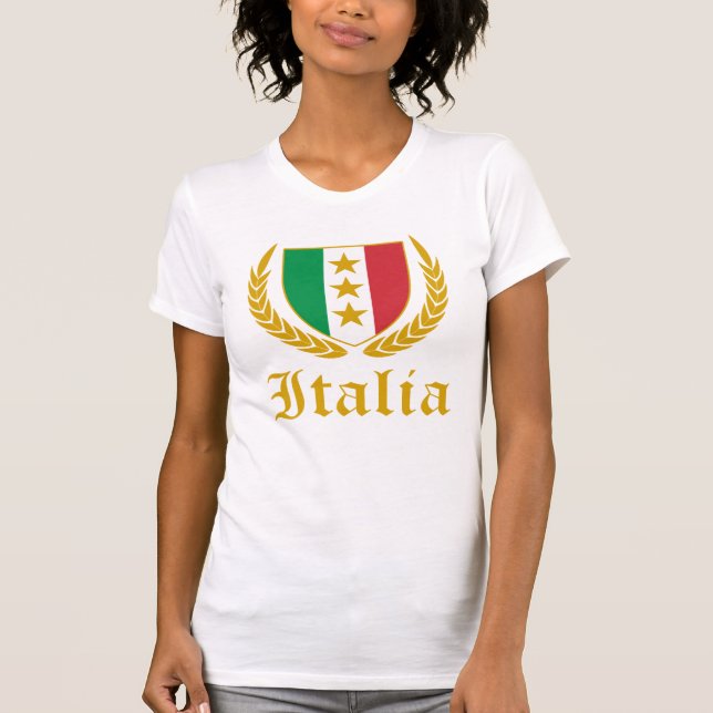 Camiseta Escudo de Italia (Anverso)