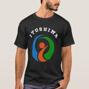 Camiseta Escudo de Itoshima Bandera orgullo nacional Regalo