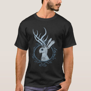 Camiseta Escudo de Jackalope Rabbit Fancy