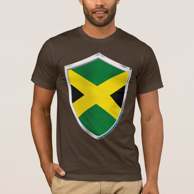 Camiseta Escudo de Jamaica (Anverso)