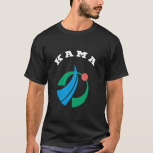 Camiseta Escudo de Kama Bandera orgullo nacional Regalo Rec