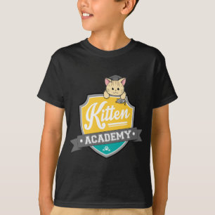 Camiseta Escudo de la academia del gatito