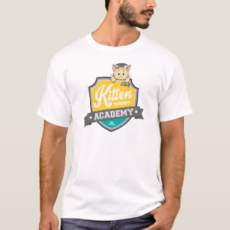 Camiseta Escudo de la academia del gatito