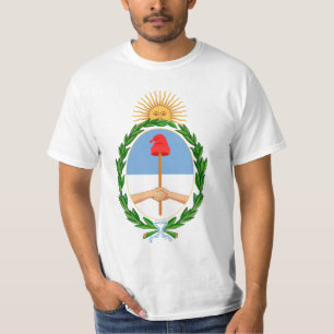 Camiseta Escudo de la Argentina - escudo de armas de la