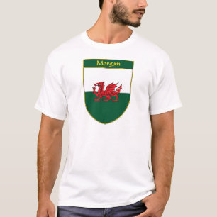 Camiseta Escudo de la bandera de Morgan Galés