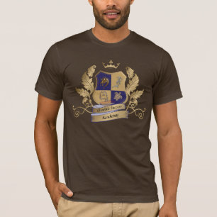 Camiseta Escudo de la casa de GSA ningún oro del azul de