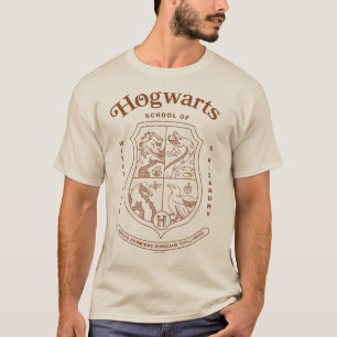 Camiseta Escudo de la Escuela de Magia y Hechicería HOGWART