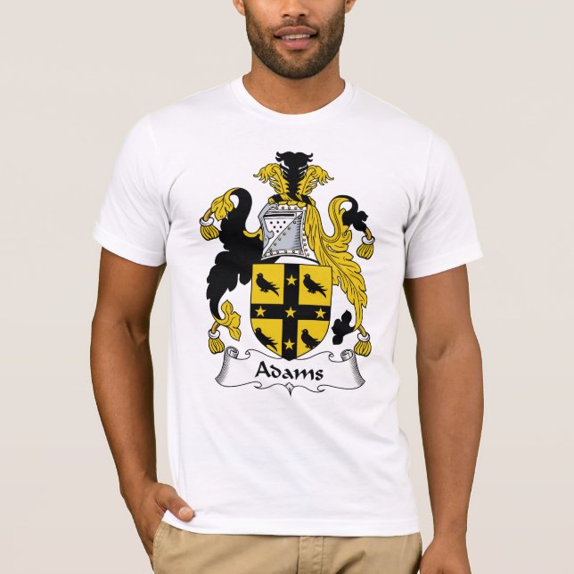 Camiseta Escudo de la familia de Adams (Anverso)