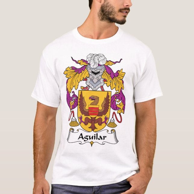 Camiseta Escudo de la familia de Aguilar (Anverso)