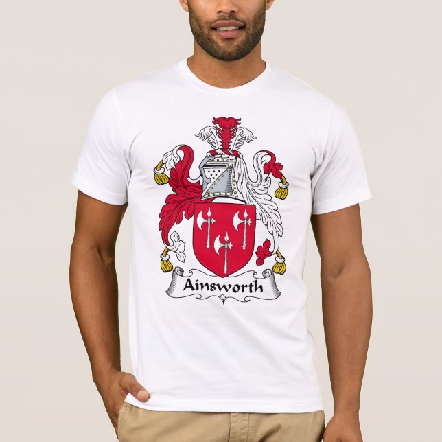 Camiseta Escudo de la familia de Ainsworth (Anverso)