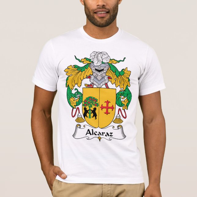 Camiseta Escudo de la familia de Alcaraz (Anverso)