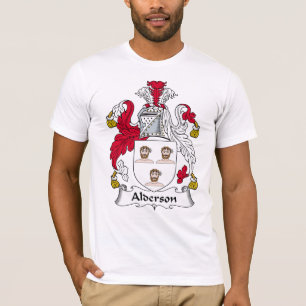 Camiseta Escudo de la familia de Alderson