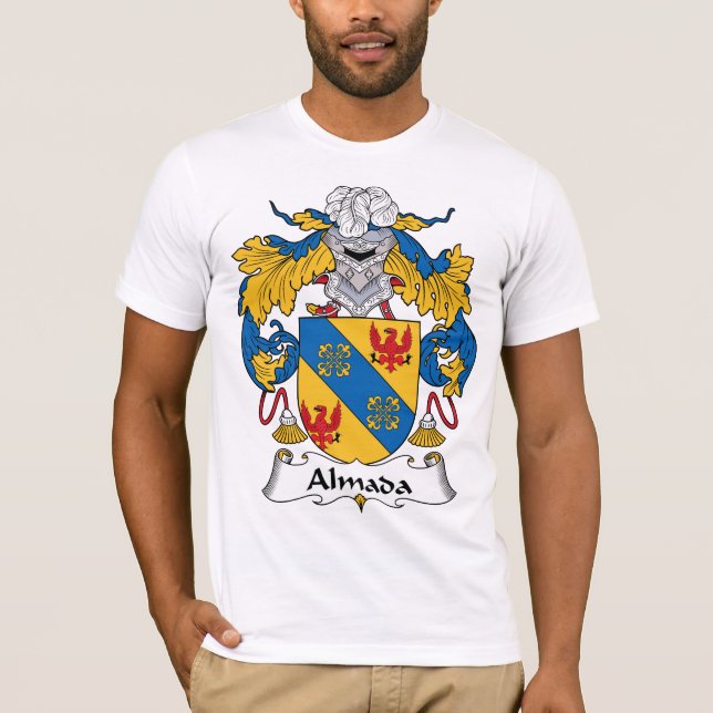 Camiseta Escudo de la familia de Almada (Anverso)