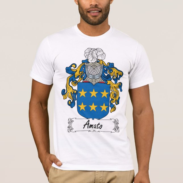 Camiseta Escudo de la familia de Amato (Anverso)