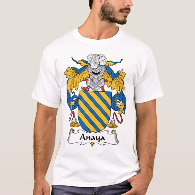 Camiseta Escudo de la familia de Anaya (Anverso)