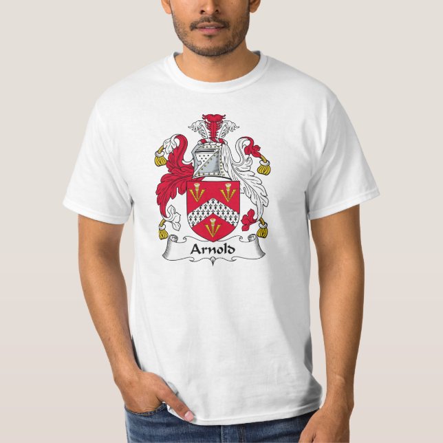 Camiseta Escudo de la familia de Arnold (Anverso)