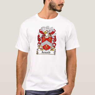 CAMISETA ESCUDO DE LA FAMILIA DE ARNOLD - ESCUDO DE ARMAS