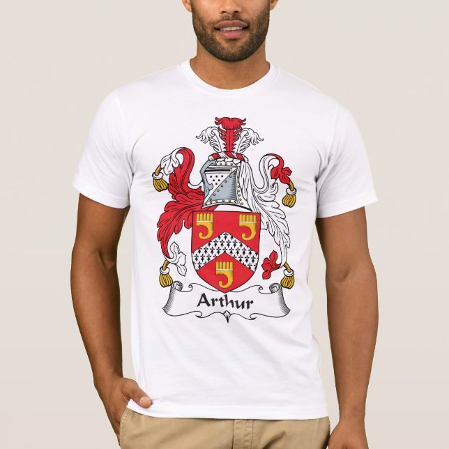 Camiseta Escudo de la familia de Arturo (Anverso)