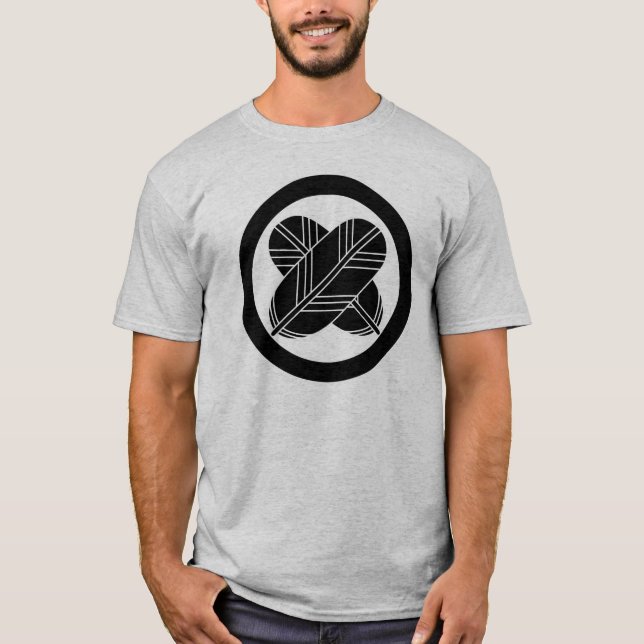 Camiseta Escudo de la familia de Asano (Anverso)