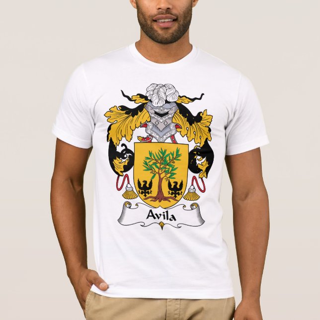 Camiseta Escudo de la familia de Ávila (Anverso)