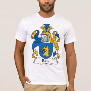 Camiseta Escudo de la familia de Bain