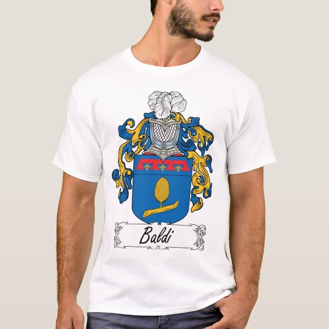 Camiseta Escudo de la familia de Baldi (Anverso)