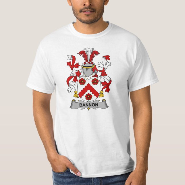 Camiseta Escudo de la familia de Bannon (Anverso)
