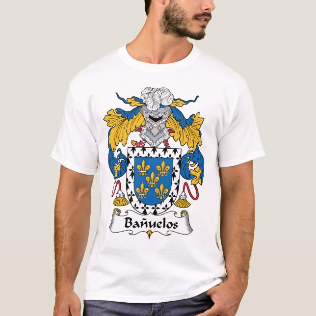 Camiseta Escudo de la familia de Banuelos (Anverso)