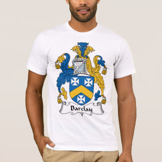 Camiseta Escudo de la familia de Barclay