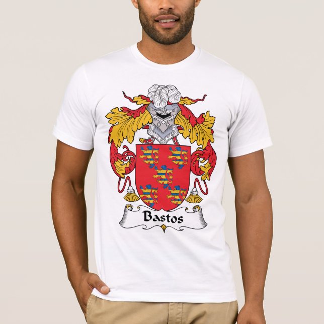 Camiseta Escudo de la familia de Bastos (Anverso)