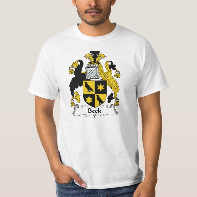 Camiseta Escudo de la familia de Beck (Anverso)