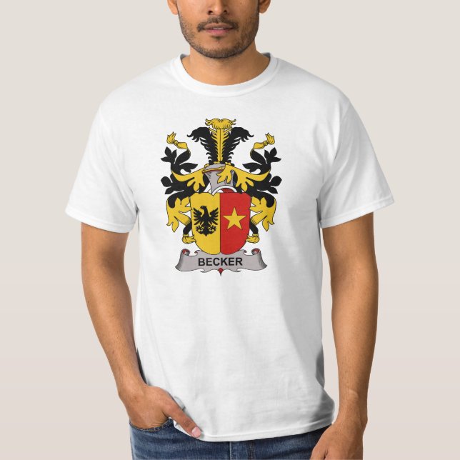 Camiseta Escudo de la familia de Becker (Anverso)