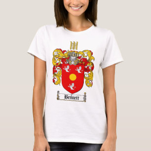 CAMISETA ESCUDO DE LA FAMILIA DE BENNETT - ESCUDO DE ARMAS