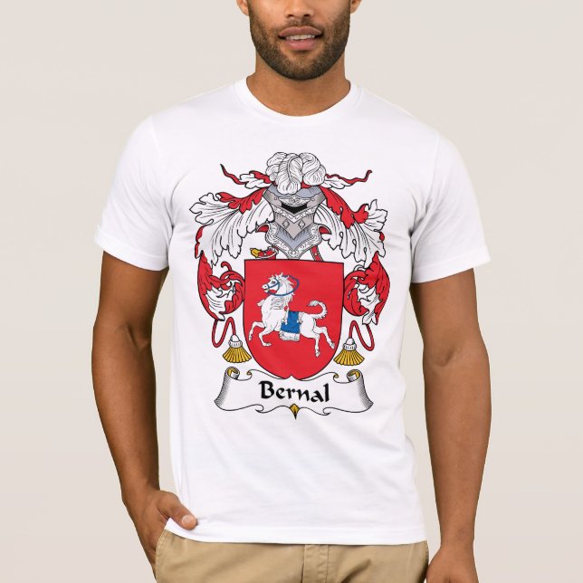Camiseta Escudo de la familia de Bernal (Anverso)