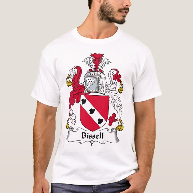 Camiseta Escudo de la familia de Bissell (Anverso)