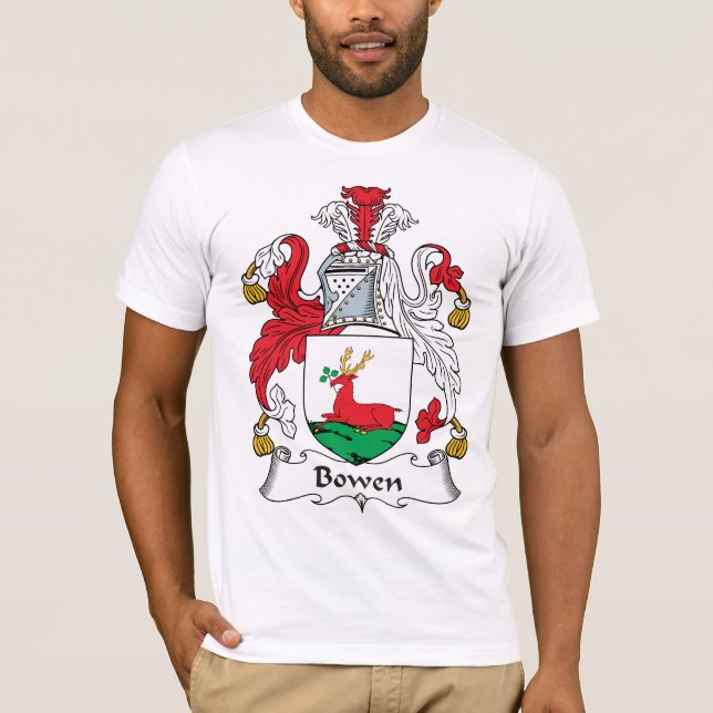 Camiseta Escudo de la familia de Bowen (Anverso)