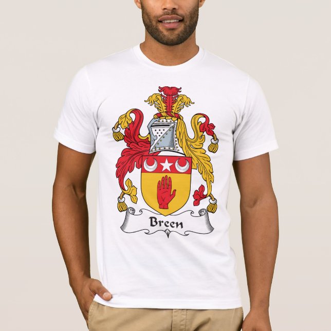 Camiseta Escudo de la familia de Breen (Anverso)