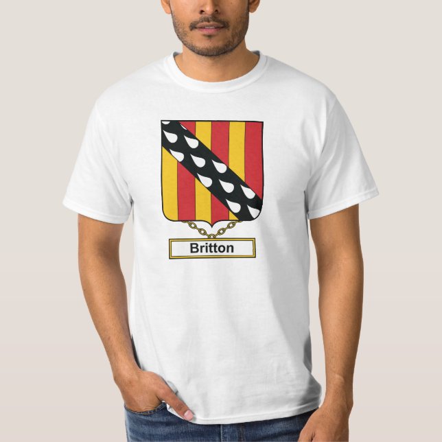 Camiseta Escudo de la familia de Britton (Anverso)