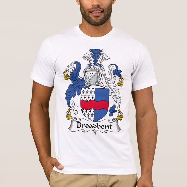 Camiseta Escudo de la familia de Broadbent (Anverso)