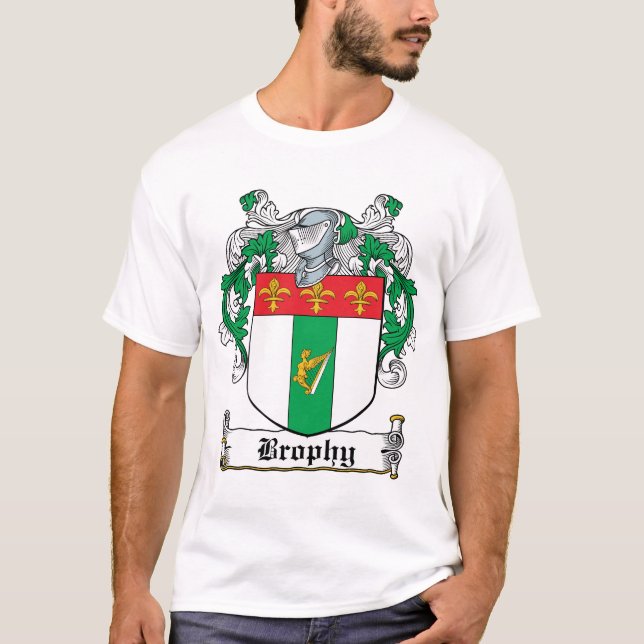 Camiseta Escudo de la familia de Brophy (Anverso)
